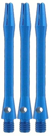 Bull's simplex aluminium shaft "short" Blue