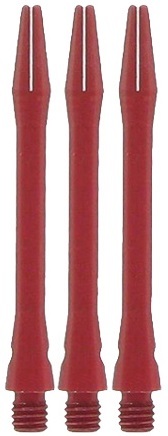 Bull's simplex aluminium shaft "short" Red