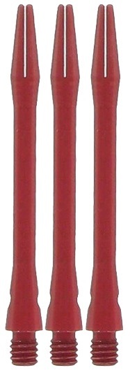 Bull's simplex aluminium shaft "medium" Red