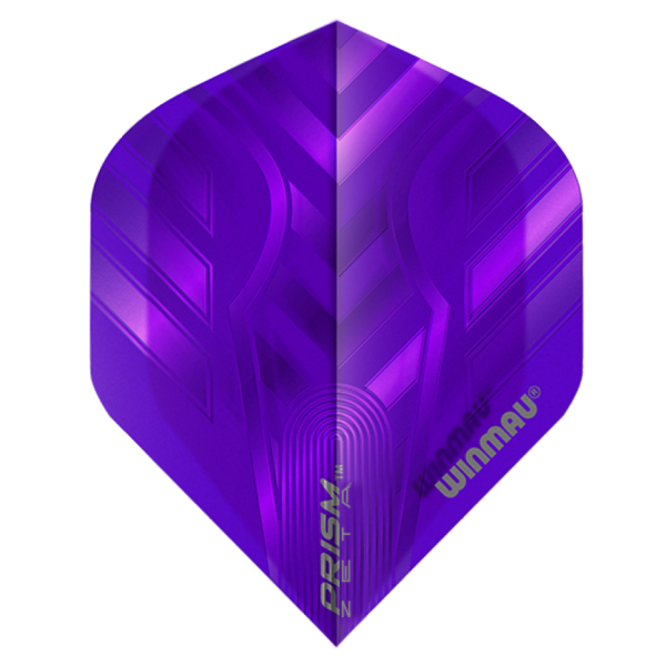 Winmau Prism Zeta Flights Purple