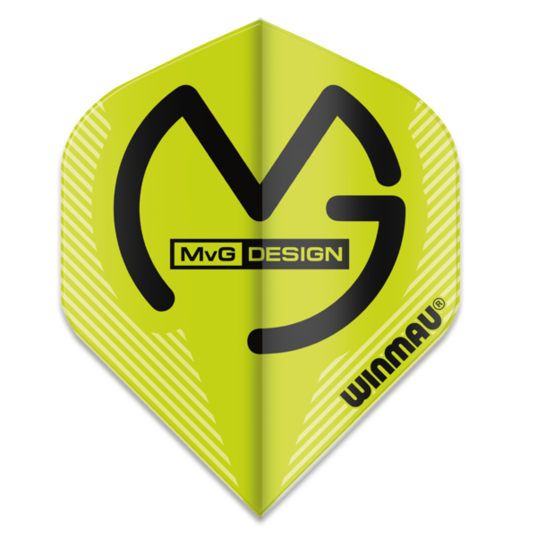 Winmau Mega Standaard Flights MVG Design Green