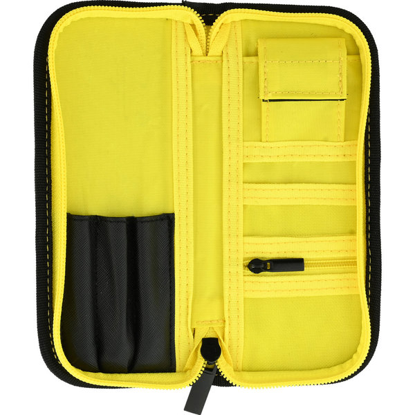 Designa Fortex Darts Wallet Black & Yellow